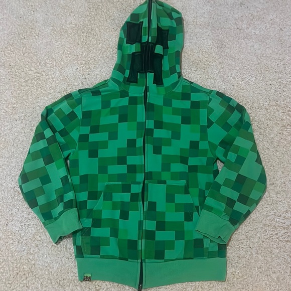 MAD Engine Jackets & Coats Mad Engine Kids Minecraft Creeper